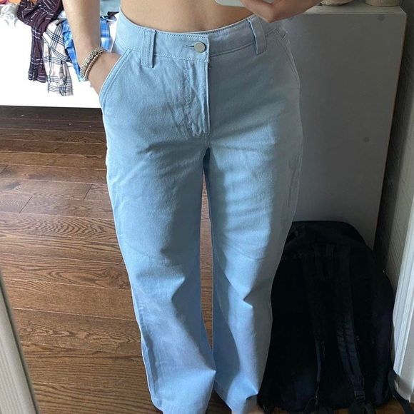 Aritiza tna baby blue pants - Picture 1 of 3